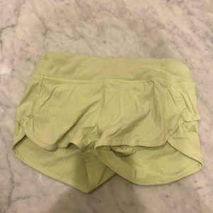 Light yellow girls ivivva shorts